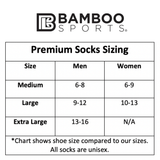 Premium Bamboo Rayon Crew Socks