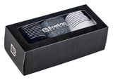 Premium Bamboo Rayon Quarter Crew Socks - 3 Pair Gift Box