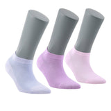 Women’s Bamboo Ankle Socks 12-Pack – Mixed Colors Soft Thin Low-Cut Socks