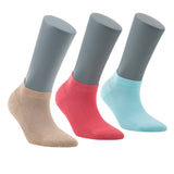 Women’s Bamboo Ankle Socks 12-Pack – Mixed Colors Soft Thin Low-Cut Socks