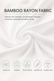 Men’s Bamboo Crew Neck Undershirts 3-Pack