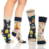 Fun Crew Socks for Men and Women – Colorful Cotton Novelty 6-Pack