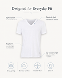 Men’s Bamboo V-Neck Undershirts 3-Pack