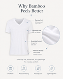 Men’s Bamboo V-Neck Undershirts 3-Pack