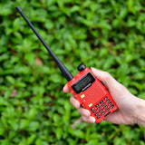 BAOFENG UV-5R5 Red Walkie Talkies
