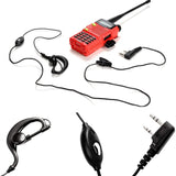 BAOFENG UV-5R5 Red Walkie Talkies