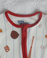 Baseball Footie Pajama