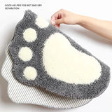Bathroom Rugs Mats Water Absorbent Non-Slip Mat Used