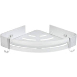 Bathroom Shelf Space Aluminum Wall Mount Triangle Shower Corner Storage Rack