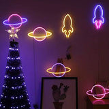 Battery USB LED Neon Light Wall Signs Night Home Decor