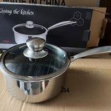 304 Three-layer Stainless Steel Non Stick Milk Pot