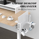 Non-Drilling Multi-Functional Side Laptop Cooling Stand