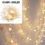 400LED 6M8M Mode Fairy Plug-in Indoor String