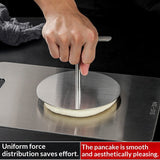 Stainless Steel Handmade Round Pancake Press