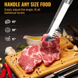 BBQ Tool Grilling Accessories, 16-Inch Stainless Steel BBQ Grill Tools