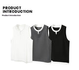 Summer Fashion Brand Loose Fitness Sports Vest