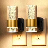 Ice Flower Wall-mounted Light-controlled Sensor Lamp Kitchen Corridor