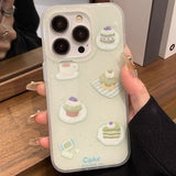 Creative Drop Proof Phone Case Featuring A Little Bear Cake Design