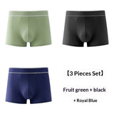 Mens Cotton Boxer Briefs, Simple And Elegant, With Graphene Antibacterial Properties