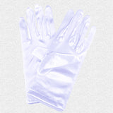 Bridal Wedding Gloves Short Satin Dress Cheongsam Gloves