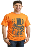 Be Wild Men's Bamboo Viscose/Organic Cotton Short Sleeve Graphic T-Shirt