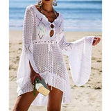 Beach Tops Sexy Perspective Cover Dress