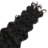 Beach Wave Bulk 100% Human Braiding Hair