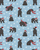Bear Zipper Footie