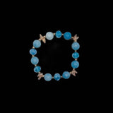 Beautiful Handmade Stone and Glass Beads Bracelets