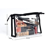 Beauty Insideout Small Transparent Makeup Bag 1 pc