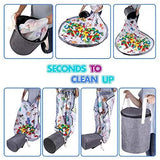 BebiQ Toy Organizers and Storage Baskets with Large Baby Play Mat