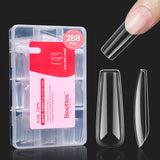 beetles Gel Polish 9 In 1 Gel Nail Glue for Clear Acrylic Nail Tips 2 Pcs 15ml Long Lasting Nail Gel Kit for False Nails Tips, Base Blooming Nail Gel, U V Light Required