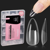 beetles Gel Polish 9 In 1 Gel Nail Glue for Clear Acrylic Nail Tips 2 Pcs 15ml Long Lasting Nail Gel Kit for False Nails Tips, Base Blooming Nail Gel, U V Light Required