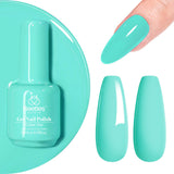 Beetles White Gel Nail Polish,15ml Summer Soak Off UV Gel Polish French Nail Art Manicure Salon DIY Design at Home Gift for Woman