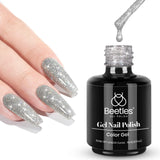 Beetles White Gel Nail Polish,15ml Summer Soak Off UV Gel Polish French Nail Art Manicure Salon DIY Design at Home Gift for Woman