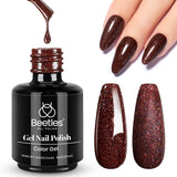 Beetles White Gel Nail Polish,15ml Summer Soak Off UV Gel Polish French Nail Art Manicure Salon DIY Design at Home Gift for Woman