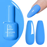 Beetles White Gel Nail Polish,15ml Summer Soak Off UV Gel Polish French Nail Art Manicure Salon DIY Design at Home Gift for Woman