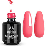 Beetles White Gel Nail Polish,15ml Summer Soak Off UV Gel Polish French Nail Art Manicure Salon DIY Design at Home Gift for Woman