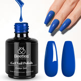 Beetles White Gel Nail Polish,15ml Summer Soak Off UV Gel Polish French Nail Art Manicure Salon DIY Design at Home Gift for Woman