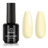 Beetles White Gel Nail Polish,15ml Summer Soak Off UV Gel Polish French Nail Art Manicure Salon DIY Design at Home Gift for Woman