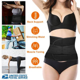 Belt Lower Back Brace Pain Relief Waist Wrap Band