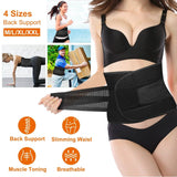 Belt Lower Back Brace Pain Relief Waist Wrap Band