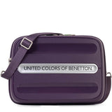 Benetton 1770 Purple Makeup Bag with Spacious Storage