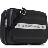 Benetton 1770 Makeup Bag Durable Travel Organizer in Black