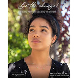 Benevolence LA Mama Necklace Dainty Necklace; 14k Gold Dipped Necklaces For Women; Gifts for Mom | 14 Gold Necklace; Mother's Necklace; Necklaces for Mom; Designed in California