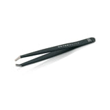 Beter Elite Matte Black Flat Slant Tweezers for Brow Shaping