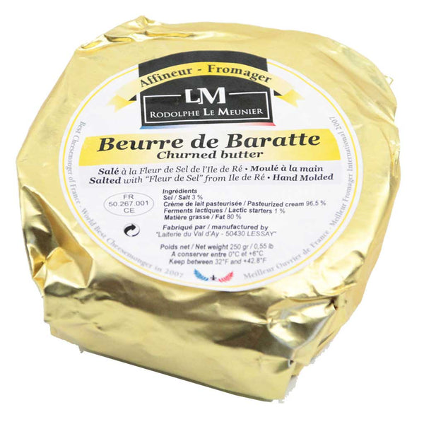 Beurre de Baratte (Salted Butter)