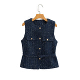 Women's Knit V-neck Vest