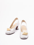 Valentino Garavani Women `Valentino Garavani Adamantine` Slingbacks