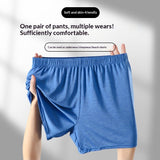 Thin Loose-fit Trendy Breathable Boxer Briefs In Plus Sizes